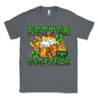 Charcoal Heather Better together St. Patrick's Day Classic Tee - CowGirlArtShop