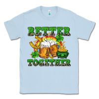 Dusty Blue Better together St. Patrick's Day Classic Tee - CowGirlArtShop