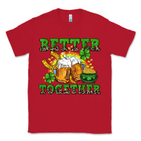 Red Better together St. Patrick's Day Classic Tee - CowGirlArtShop