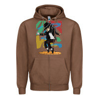 Chestnut michael jackson Zipper Hoodie - artisFamous