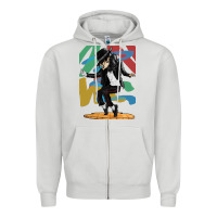 Dove Grey michael jackson Zipper Hoodie - artisFamous