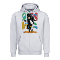 Heather Grey michael jackson Zipper Hoodie - artisFamous
