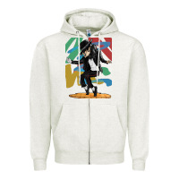 Oatmeal Heather michael jackson Zipper Hoodie - artisFamous