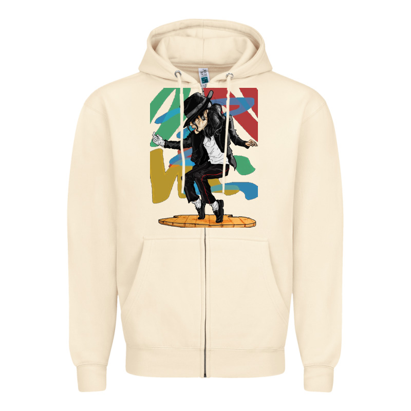 Michael Jackson Zipper Hoodie by artisFamous | Teevron