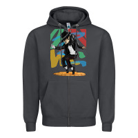 Smoke michael jackson Zipper Hoodie - artisFamous