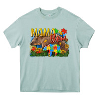 Arona Mama bear Autism Heavy Core Tee - CowGirlArtShop