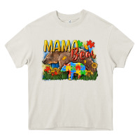 Mama Bear Autism Heavy Core Tee | Teevron