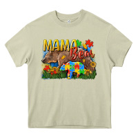 Mossy Mama bear Autism Heavy Core Tee - CowGirlArtShop