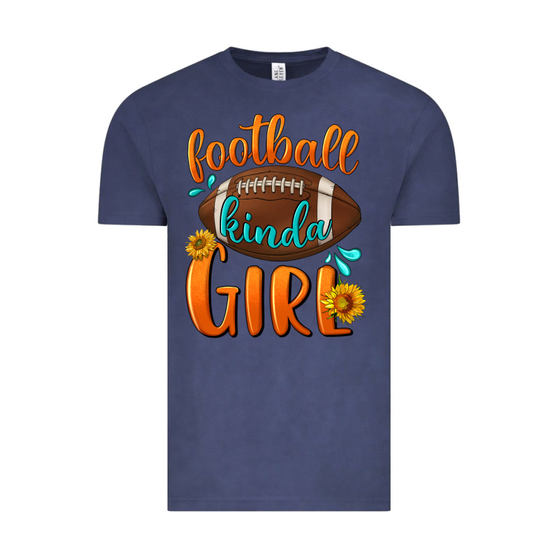 Football Kinda Girl Vintage Tee by BundleAndBundleShop | Teevron