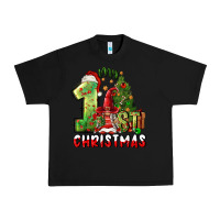 Black first christmas Urban Heavy Tee - FaDigitalArtStudio