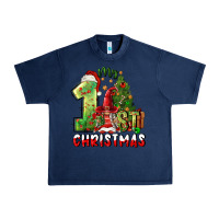 Navy first christmas Urban Heavy Tee - FaDigitalArtStudio