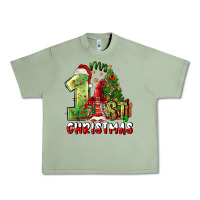 Oil Green first christmas Urban Heavy Tee - FaDigitalArtStudio