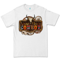 White simmer down cowboy olivia Premium Tee - OliviaCreatesArt