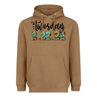 Toasted Coconut Twosday Heavyweight Hoodie - RanaPortraitStore