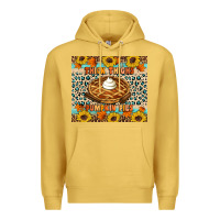 Antique Gold Thick thighs pumpkin pies Premium Hoodie - Artiststas