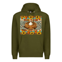 Army Green Thick thighs pumpkin pies Premium Hoodie - Artiststas