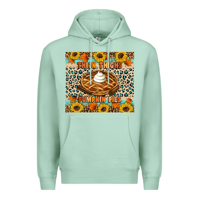 Thick Thighs Pumpkin Pies Premium Hoodie by Artiststas | Teevron