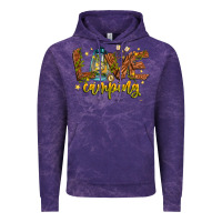 Cloud Purple Love Camping Vintage Hoodie - CowhideDigitalArt
