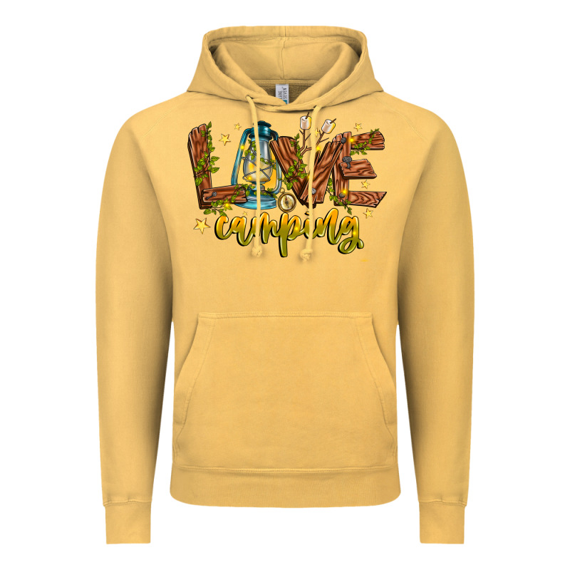 Love Camping Vintage Hoodie by CowhideDigitalArt | Teevron
