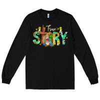 Black True Story Long Sleeve Tee - CowhideDigitalArt