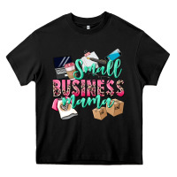 Black Small Business Mama Heavy Core Tee - CowGirlArtShop