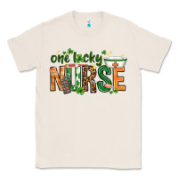 Natural One lucky Nurse with elements St. Patricks Day Classic Tee - HowdyJamesFarm