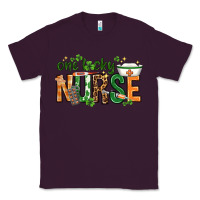 Plum One lucky Nurse with elements St. Patricks Day Classic Tee - HowdyJamesFarm