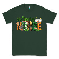 Sports Green One lucky Nurse with elements St. Patricks Day Classic Tee - HowdyJamesFarm