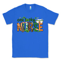 True Royal One lucky Nurse with elements St. Patricks Day Classic Tee - HowdyJamesFarm
