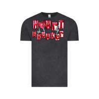 Vintage Black heartbreaker Vintage Tee - FaDigitalArtStudio