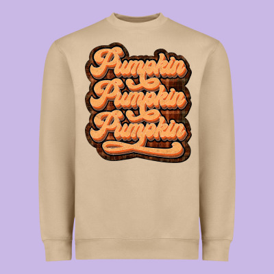 Pumpkin Pumpkin Pumpkin Heavyweight Sweatshirt Designed By Jahusdesignshop