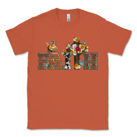 Copper faith cross and butterfly with sunflower leopard and roses Classic Tee - Artiststas