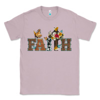 Lilac faith cross and butterfly with sunflower leopard and roses Classic Tee - Artiststas