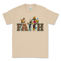 Mushroom faith cross and butterfly with sunflower leopard and roses Classic Tee - Artiststas
