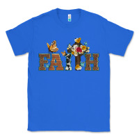 True Royal faith cross and butterfly with sunflower leopard and roses Classic Tee - Artiststas
