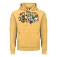 Vintage Mustard my favorite platers call me grandma baseball Vintage Hoodie - CowhideDigitalArt