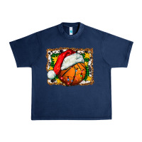 Navy basketball christmas Urban Heavy Tee - FaDigitalArtStudio