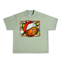 Oil Green basketball christmas Urban Heavy Tee - FaDigitalArtStudio