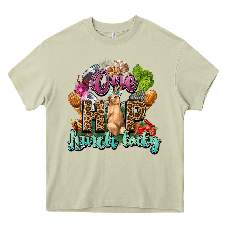 One Hip Lunch Lady Easter Day Heavy Core Tee by HowdyJamesFarm | Teevron