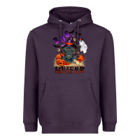 Plum Boo heifer black angus Heavyweight Hoodie - RanaPortraitStore