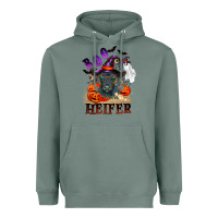 Sage Boo heifer black angus Heavyweight Hoodie - RanaPortraitStore