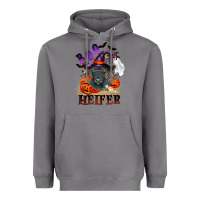 Storm Boo heifer black angus Heavyweight Hoodie - RanaPortraitStore