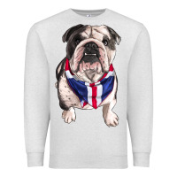Oatmeal Heather English Dog Premium Sweatshirt - RanaPortraitStore