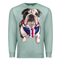 Seafoam English Dog Premium Sweatshirt - RanaPortraitStore