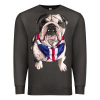 Smoke English Dog Premium Sweatshirt - RanaPortraitStore