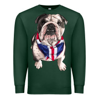 Sports Green English Dog Premium Sweatshirt - RanaPortraitStore