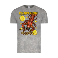 Cloud Rock mardi gras crawfish dude Vintage Tee - FaDigitalArtStudio