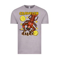 Vintage Zinc mardi gras crawfish dude Vintage Tee - FaDigitalArtStudio