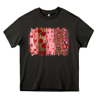 Asphalt valentine's day brushstrokes Heavy Core Tee - RanaPortraitStore