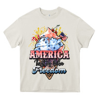 Cream America ice cream Heavy Core Tee - HowdyJamesFarm